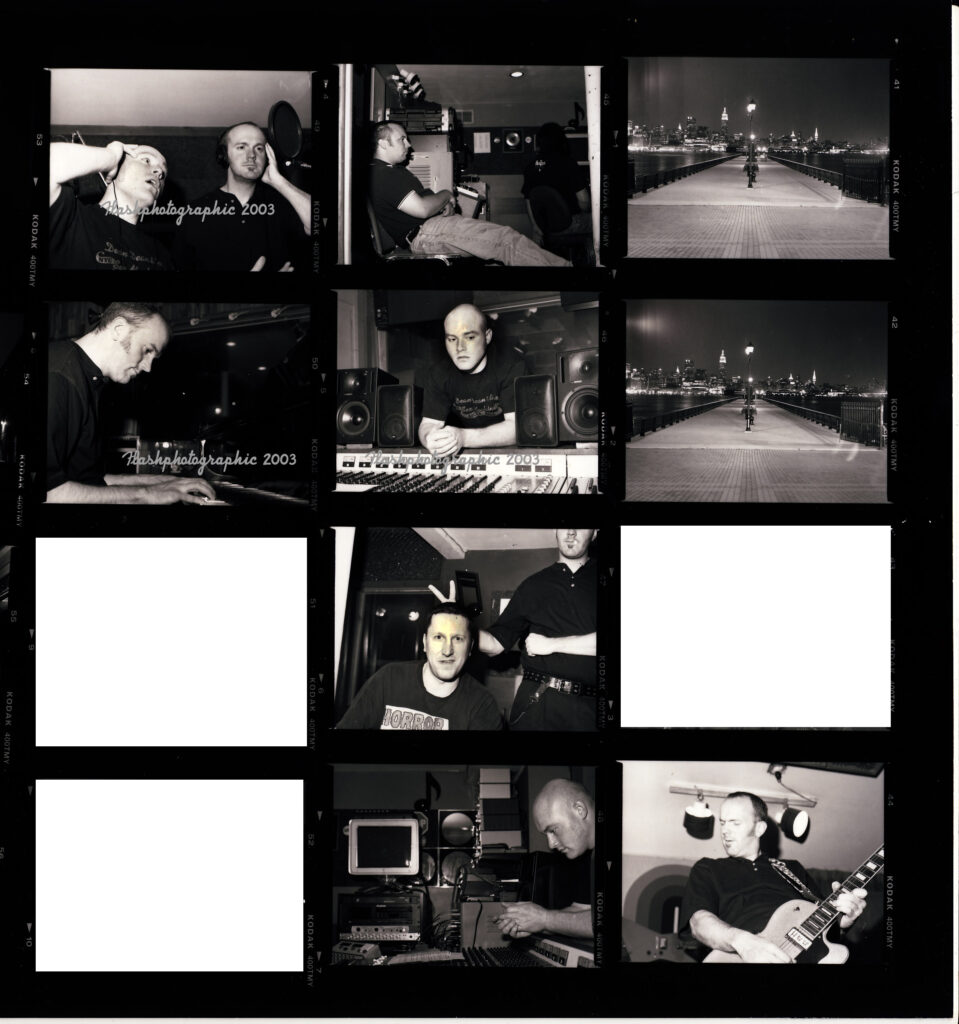 Recording Broken Heroes 2002 at Twain Studios with Bob Both on 2" Analog 30 IPS Decks